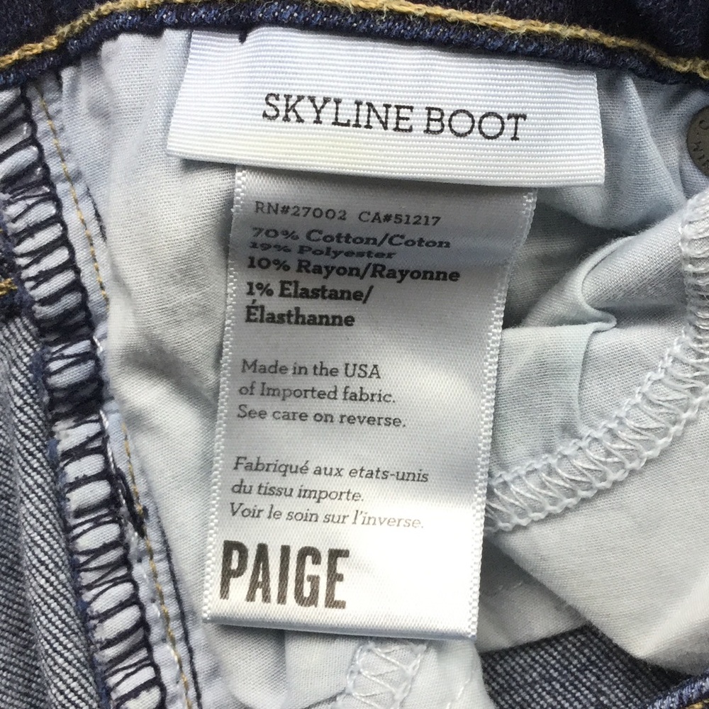 Anthro Paige Skyline Boot Jeans - Picture 9 of 11
